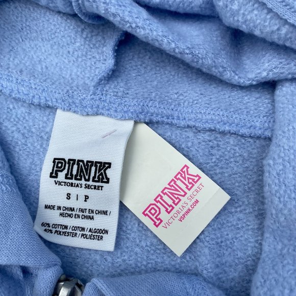 Victoria's Secret PINK Lavender Bling Perfect Zip Hoodie - Picture 7 of 16